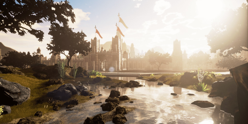 Ashes of Creation Castle Scenery 