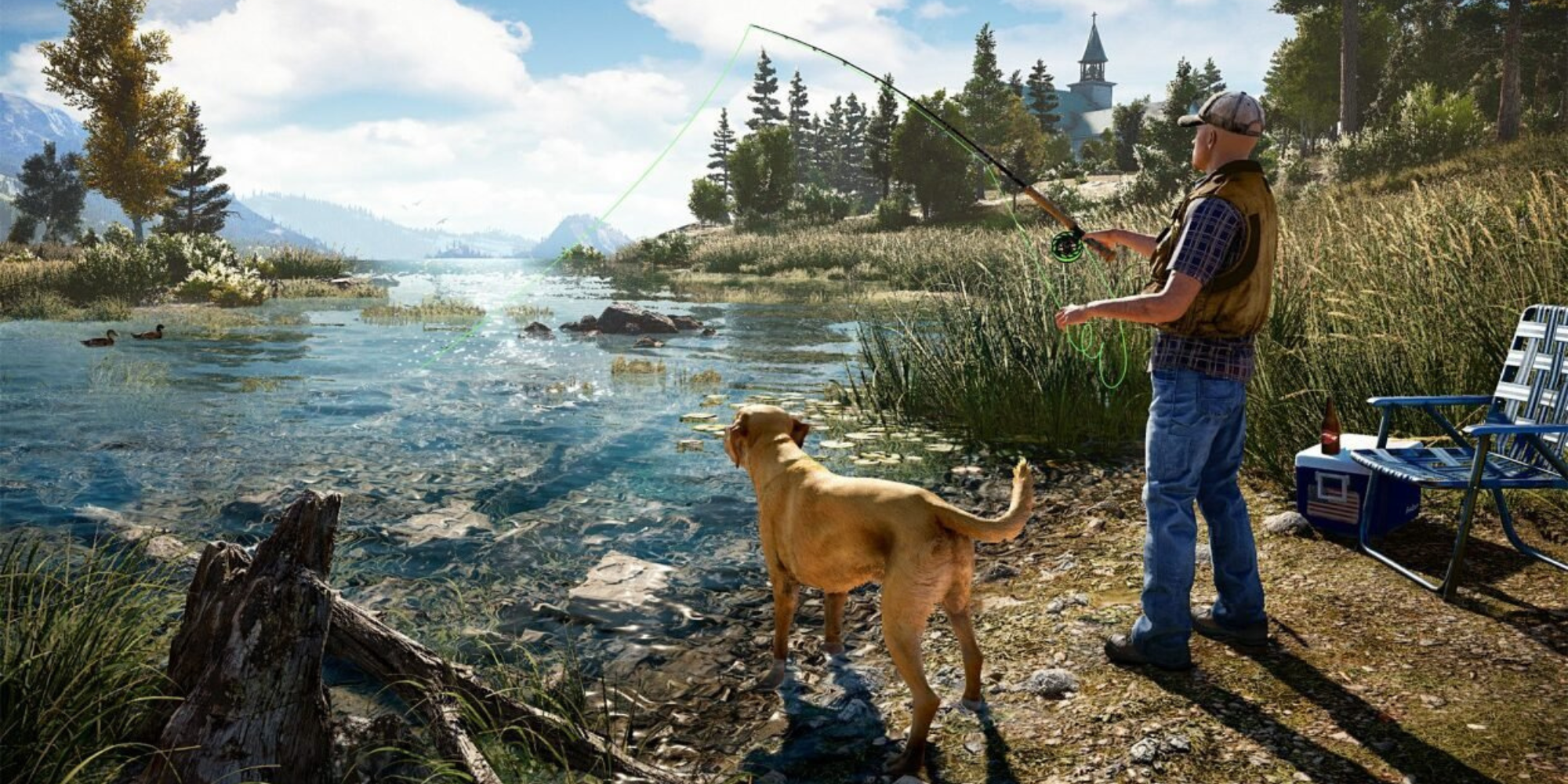 FarCry 5 Game Play Fishing 