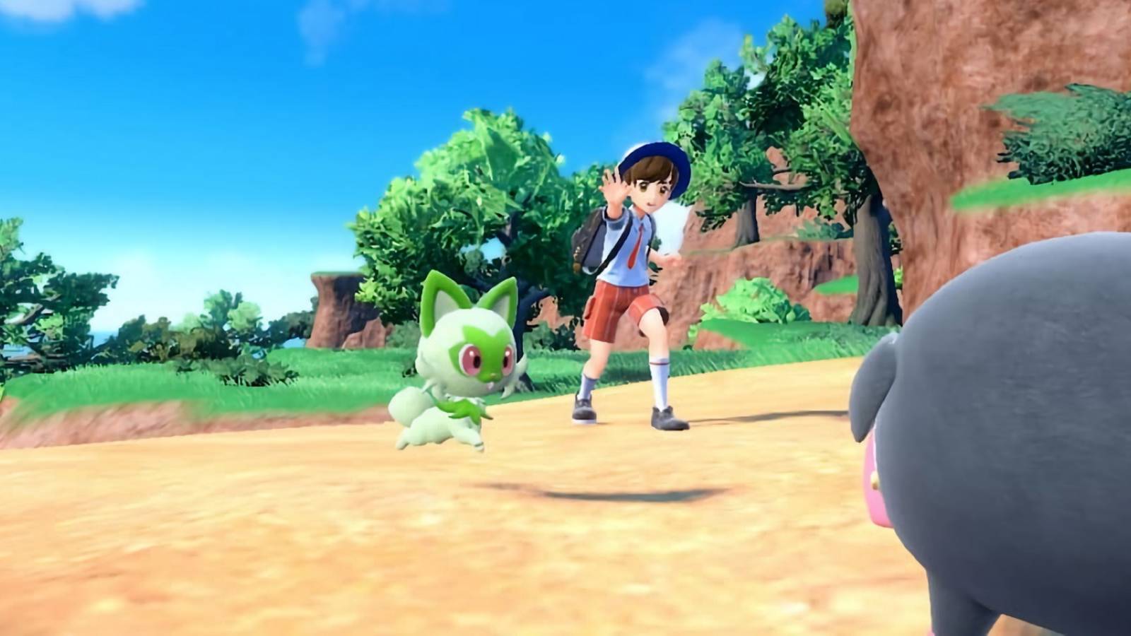 pokemon scarlet and violet auto battles sprigatito