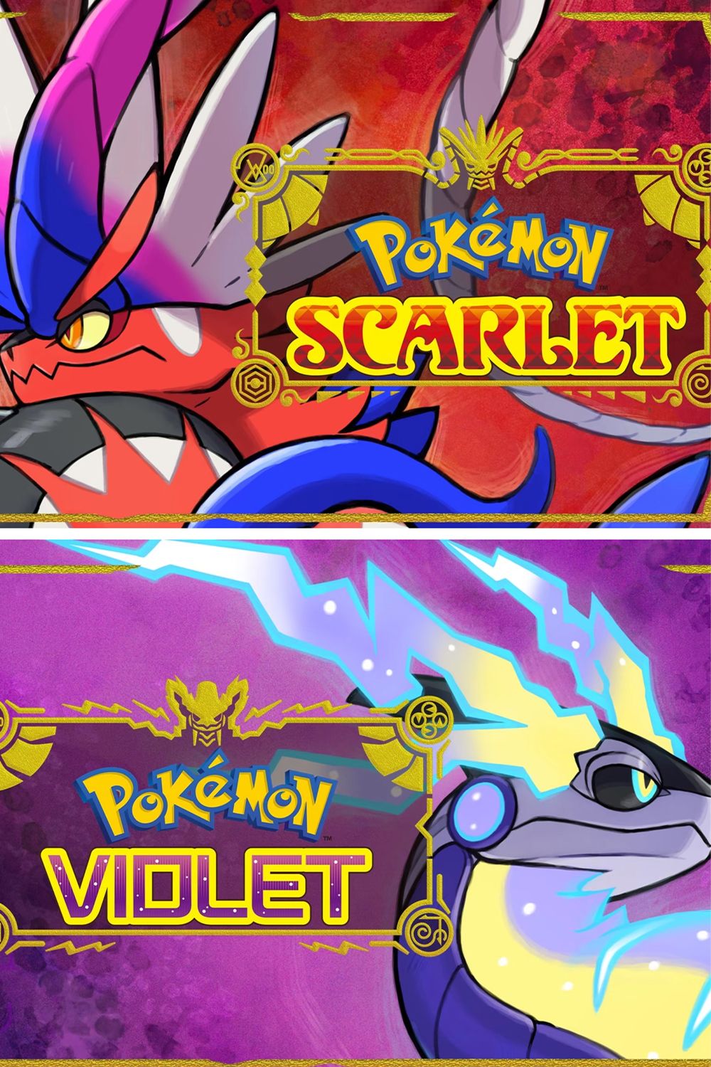 Juegos de pokemon escarlata y violeta