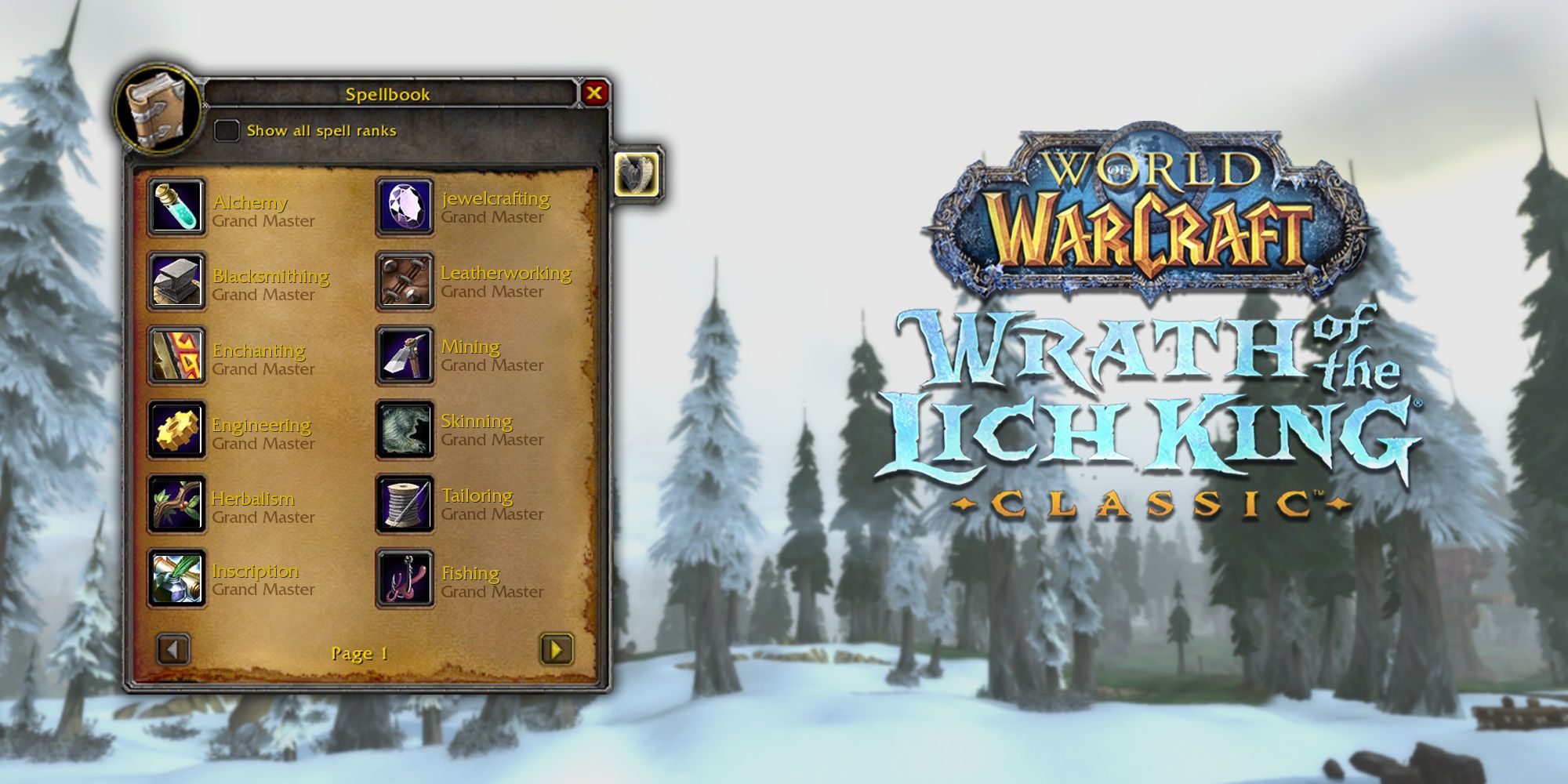 Profession Mounts - WotLK Classic - Warcraft Tavern