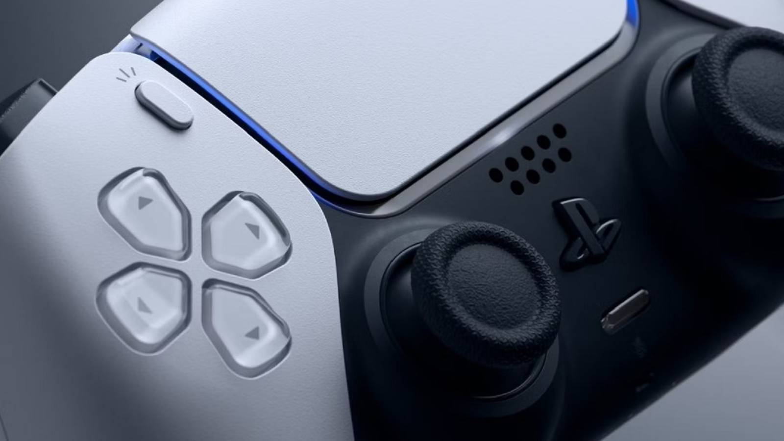 ps5 dualsense controller close up