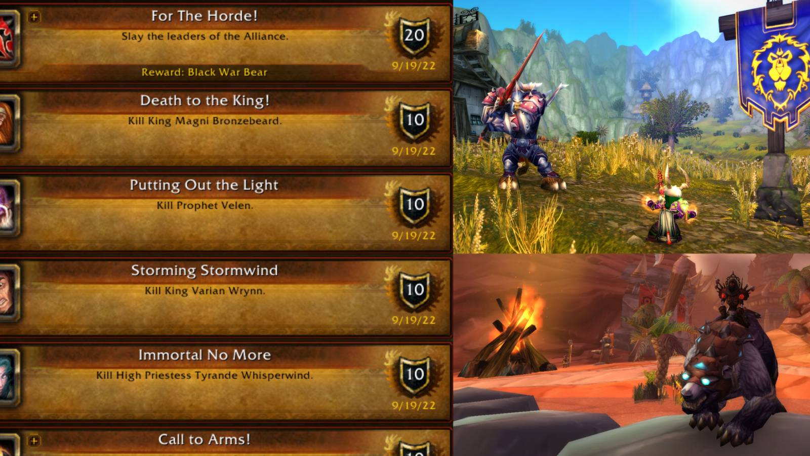 pvp achievements everyone should get world of warcraft classic 