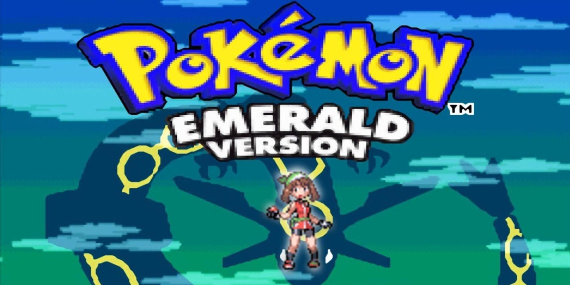 rayquaza and mudkip pokemon emerald pixel art (1)