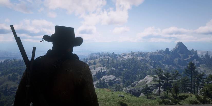 A player shares images comparing Red Dead Redemption 2 locales to their real-world counterparts.