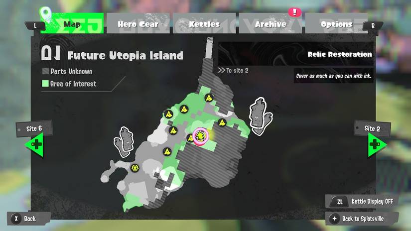 relic restoration splatoon 3