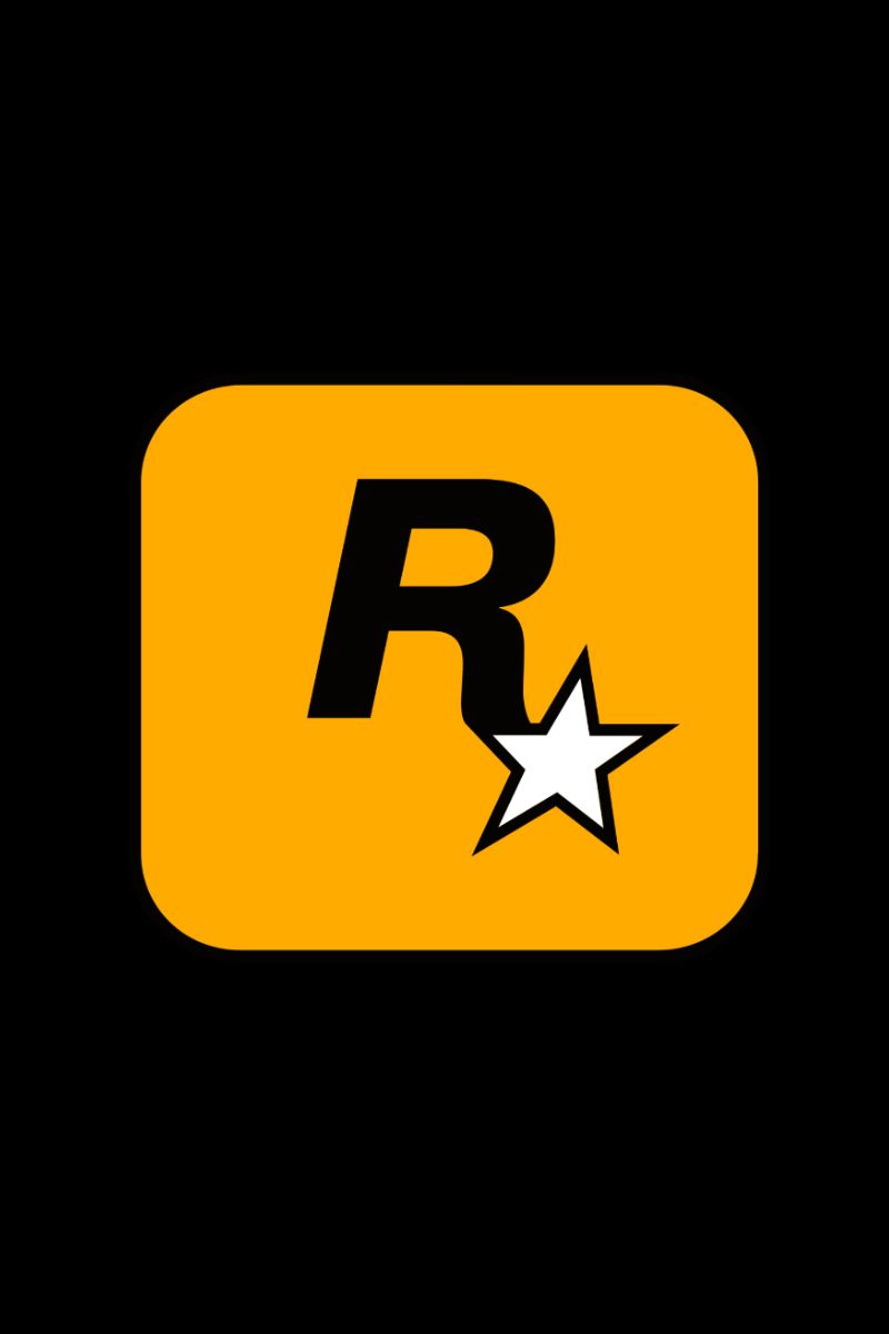 logotipo de estrella de rock