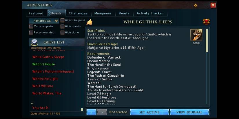 Guthix Runscape RuneScape 3: Quests Most Important To The Lore