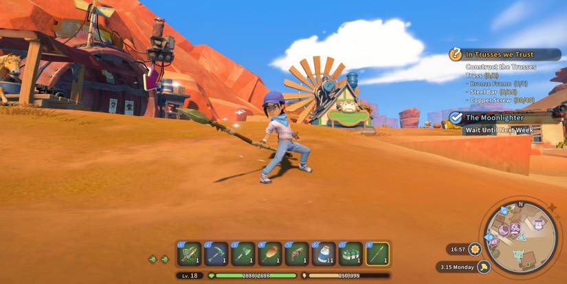 Bronze Spear from My Time at Sandrock