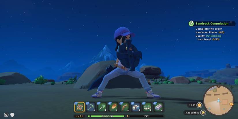 Iron Sword and Shield from My Time at Sandrock