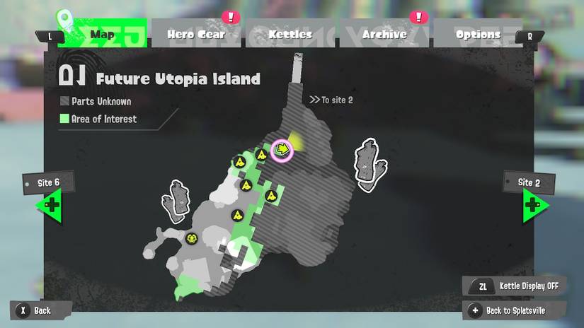 sardinium site 1 splatoon 3