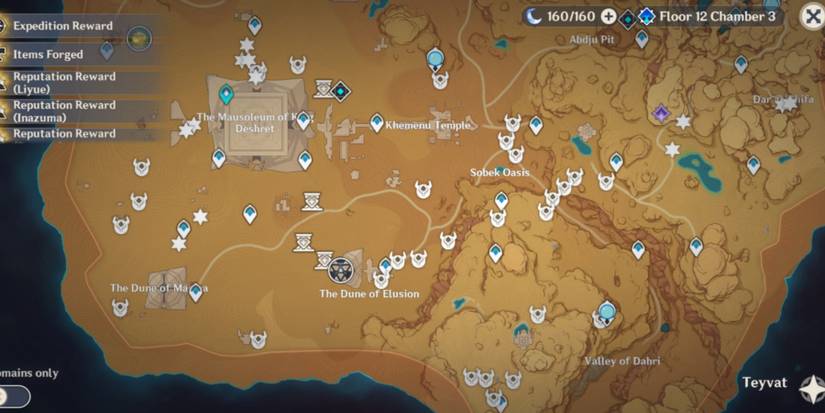 scarabs location genshin impact