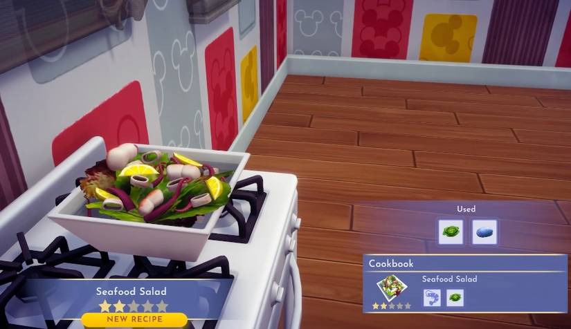 seafood salad dreamlight valley cook