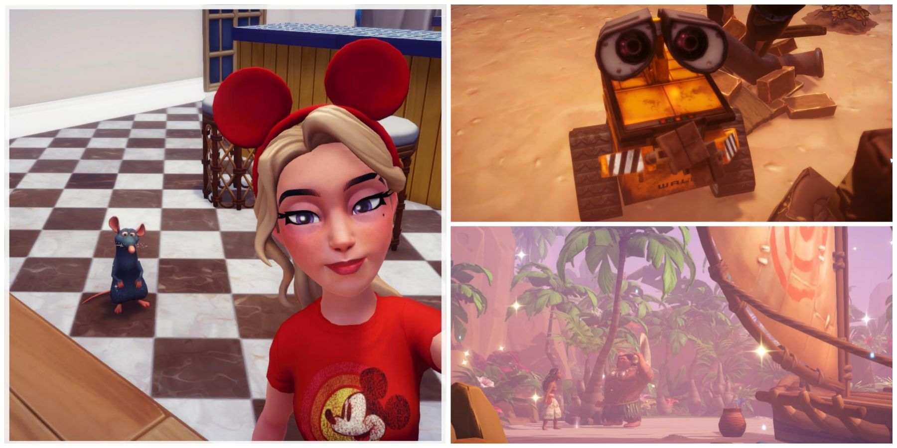 should you visit the shy robot, the little chef, or the demigod in disney dreamlight valley