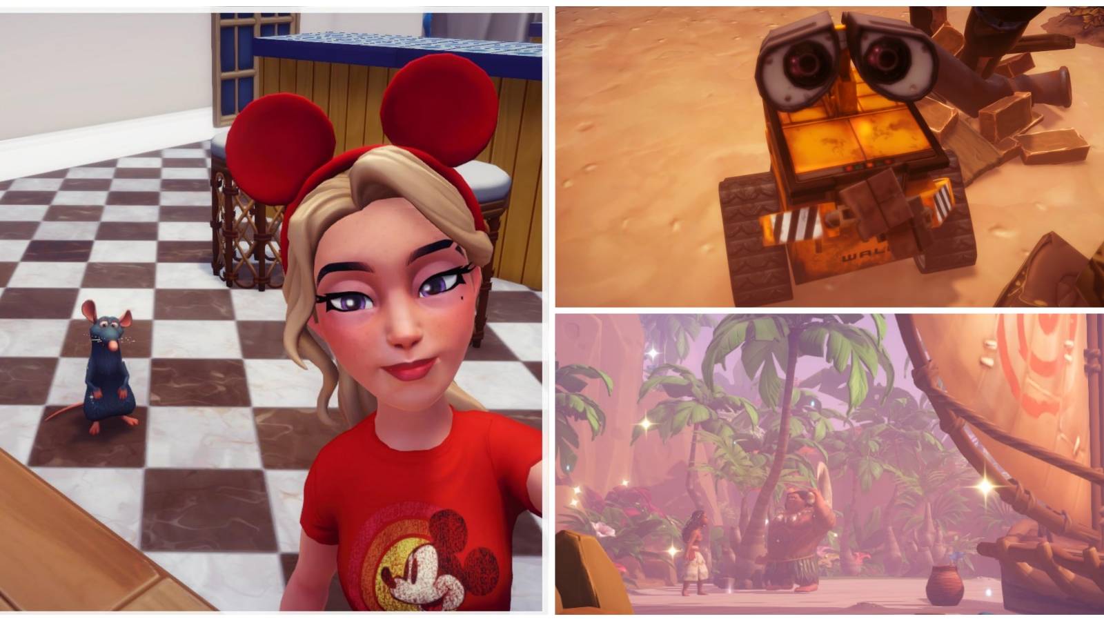 should you visit the shy robot, the little chef, or the demigod in disney dreamlight valley