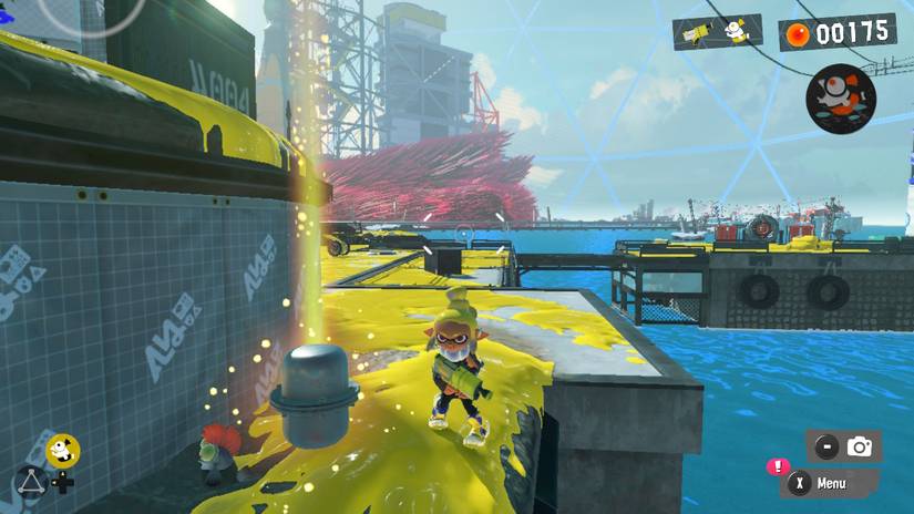 site 4 yellow dumpster decoration