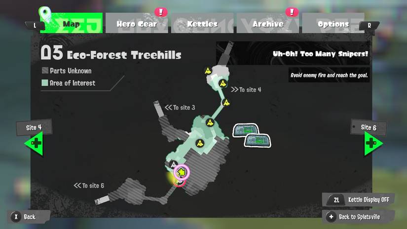 site 5 splatoon 3 map