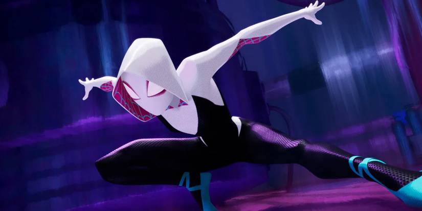 spider-gwen from into the spider-verse