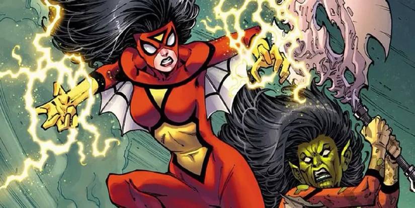 spider-woman versus fake spider-woman