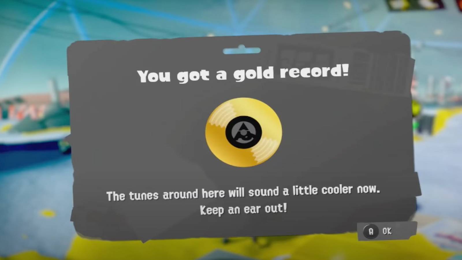 splatoon 3 gold record locations