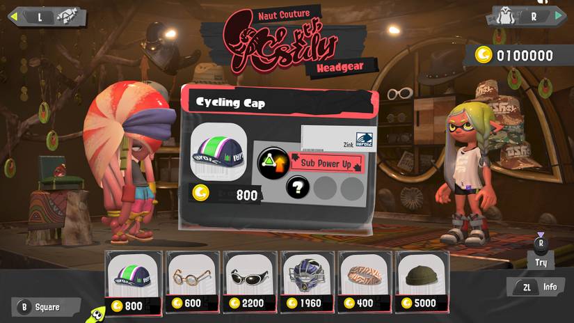 splatoon 3 gear star power