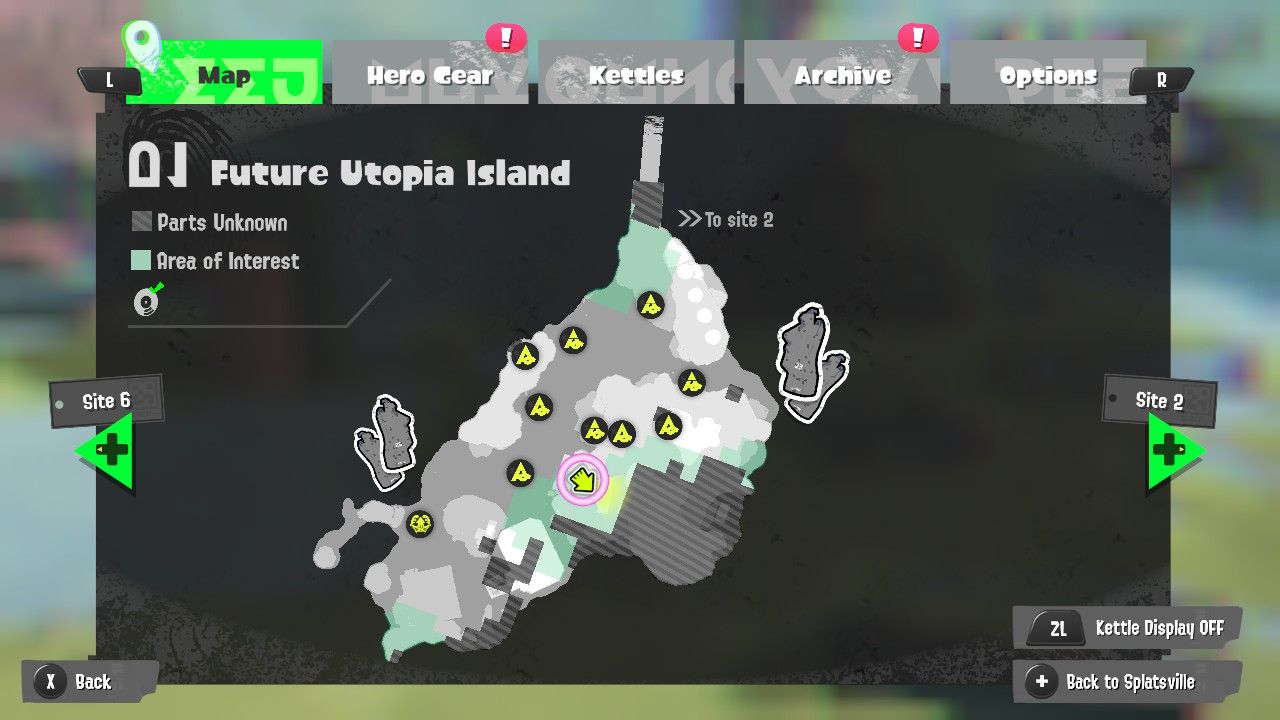 splatoon 3 site 1 map