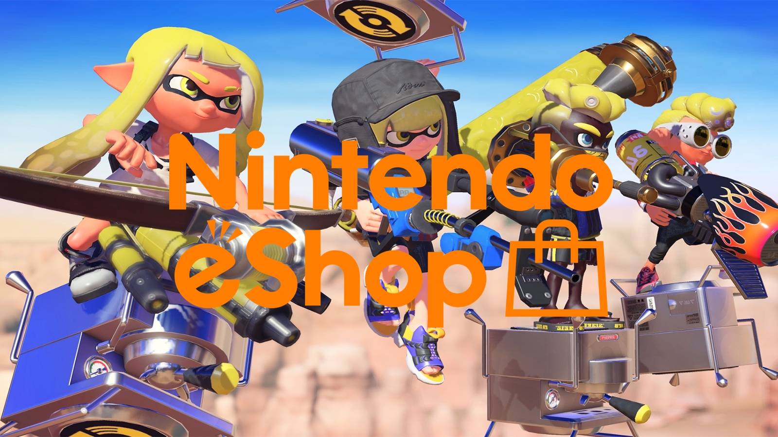 splatoon 3 spawn guns characters