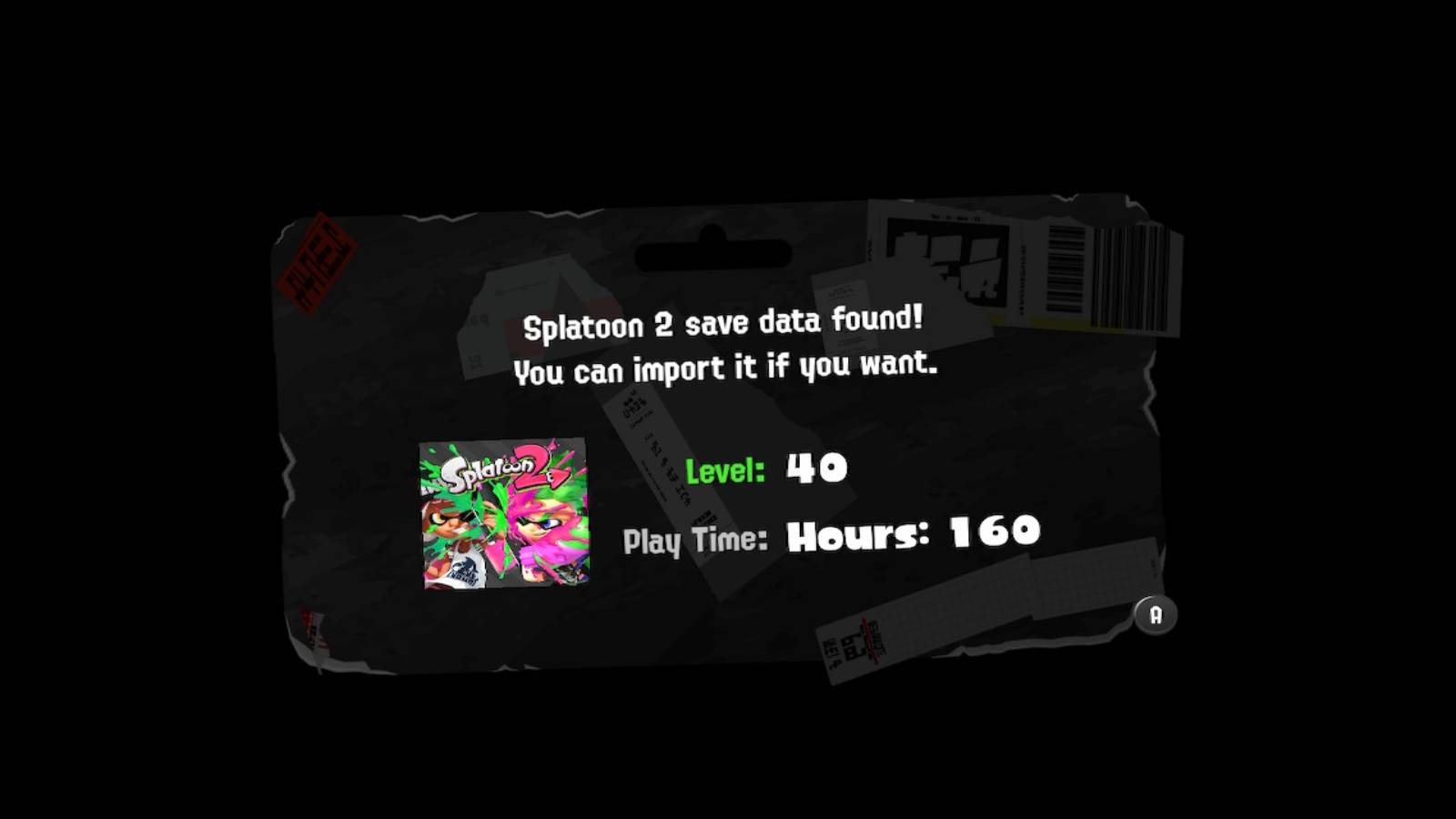 splatoon 3 splatoon 2 import save data