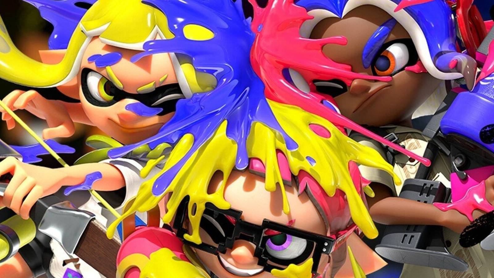 splatoon 3 tri color splatfest promo art