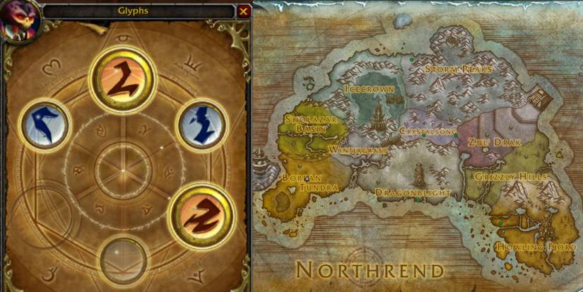 split image destruction glyphs map of nprthrend