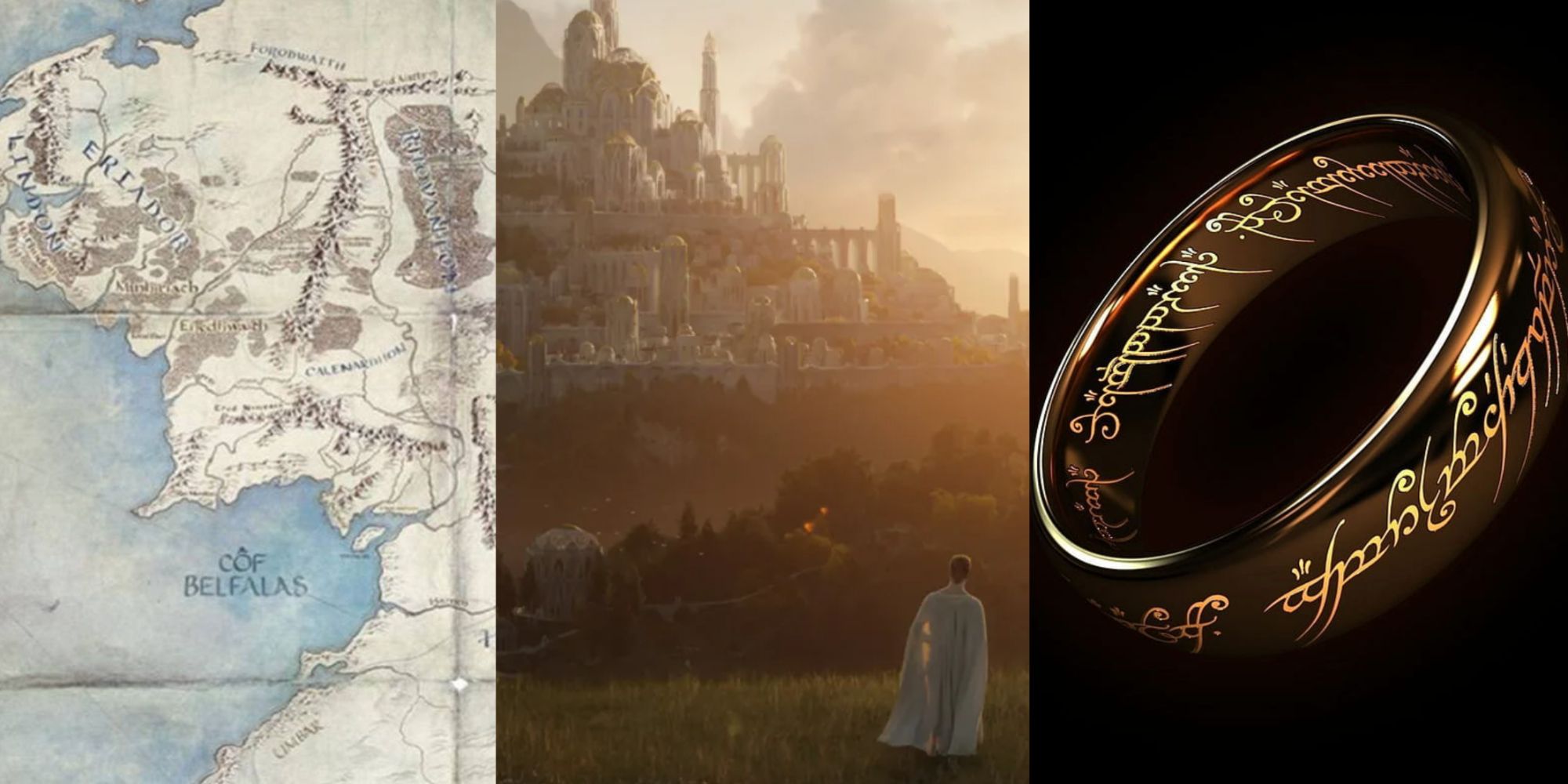 split image facts about arda portion of middle-earth two trees of valinor the one ring