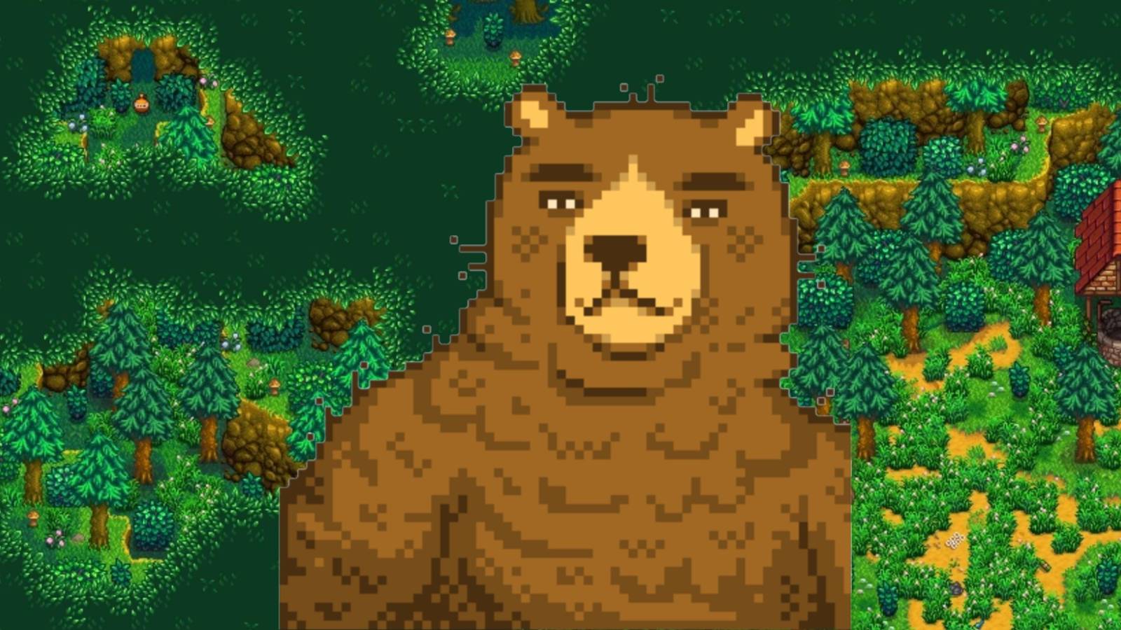 Stardew Valley Expanded Bear Shop
