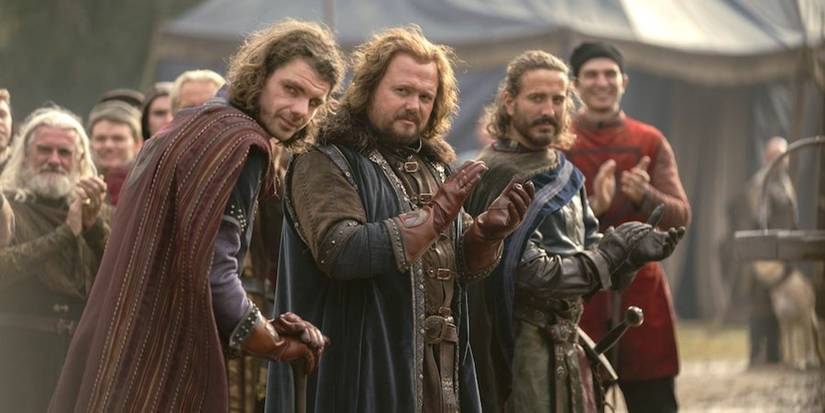 Larys, Lyonel, and Harwin Strong in House of the Dragon