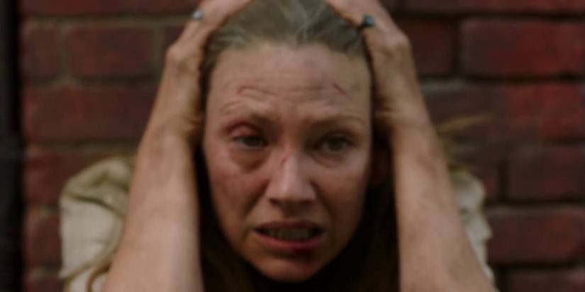 tess injured and scared in hbo the last of us