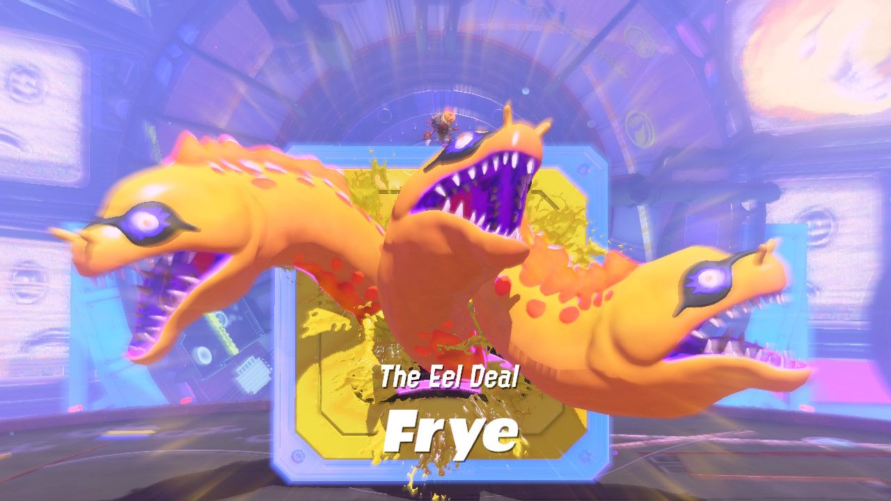 the eel deal frye splatoon 3 boss fight