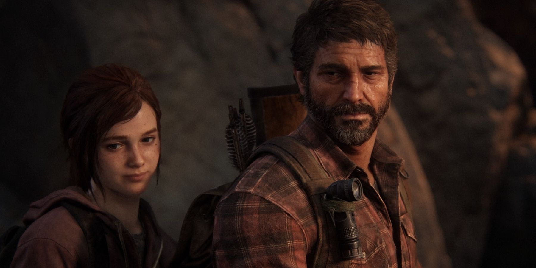joel and ellie looking disappointed