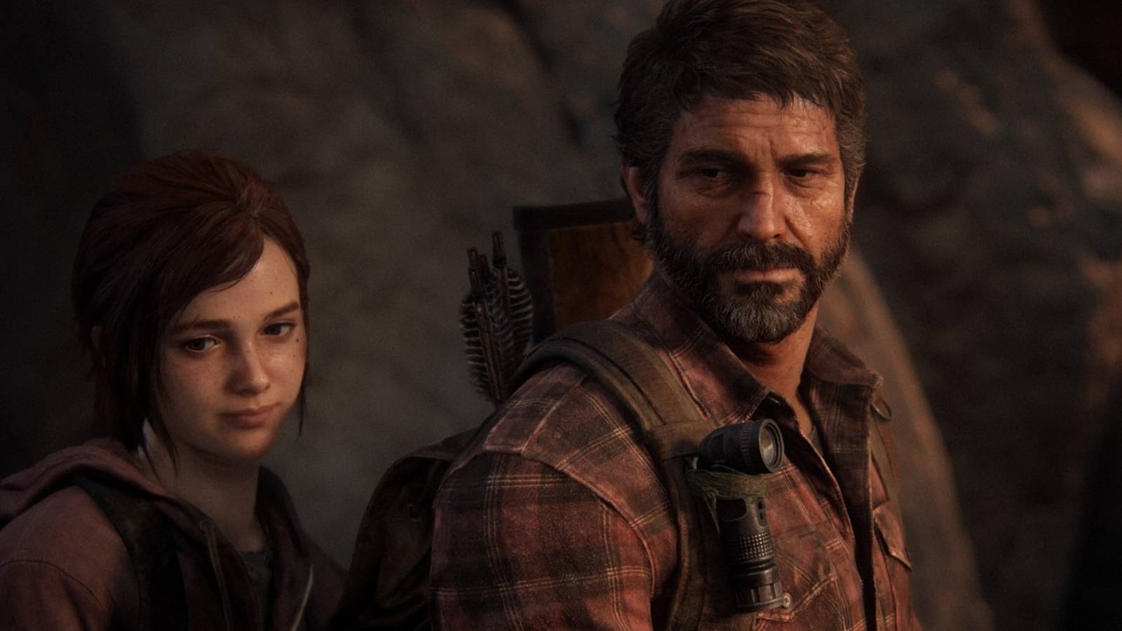 joel and ellie looking disappointed