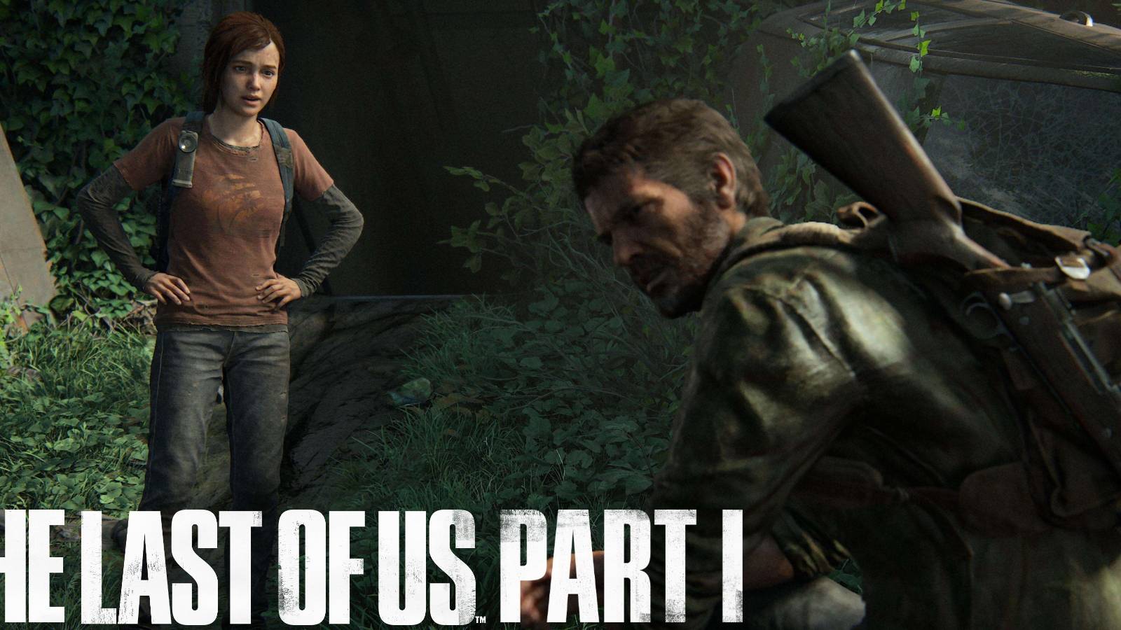 the last of us part 1 logo ellie and joel what you say goes