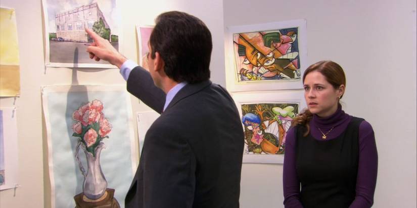 the office michael scott pam beesly