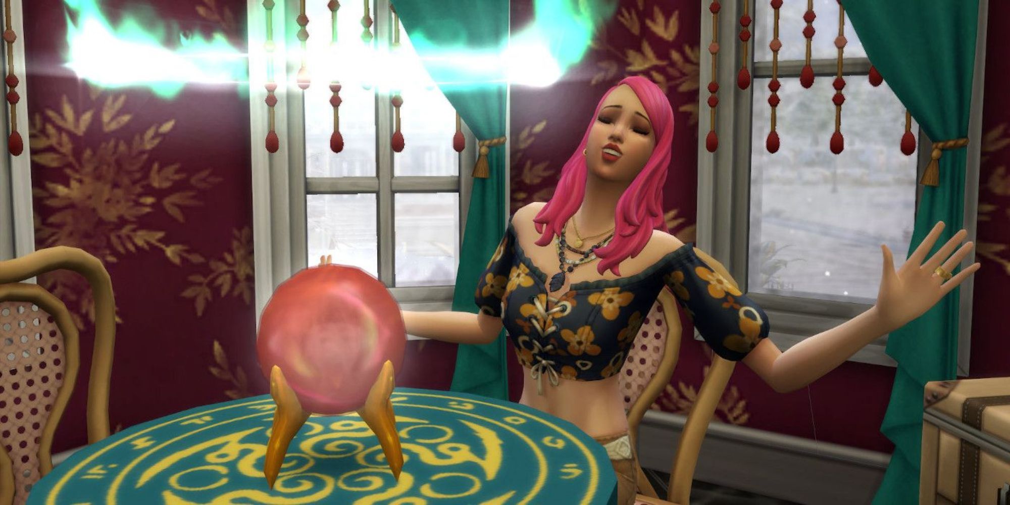 A seance in The Sims 4