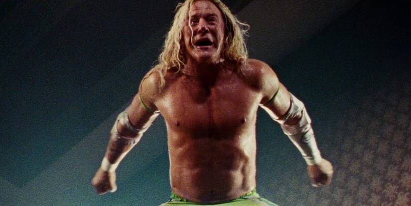 Randy The Ram Diving Headbutt in The Wrestler