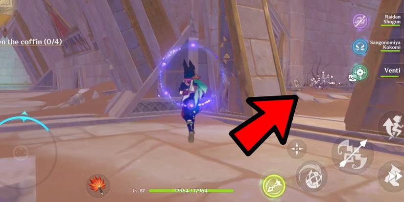 tighnari heading east in genshin impact