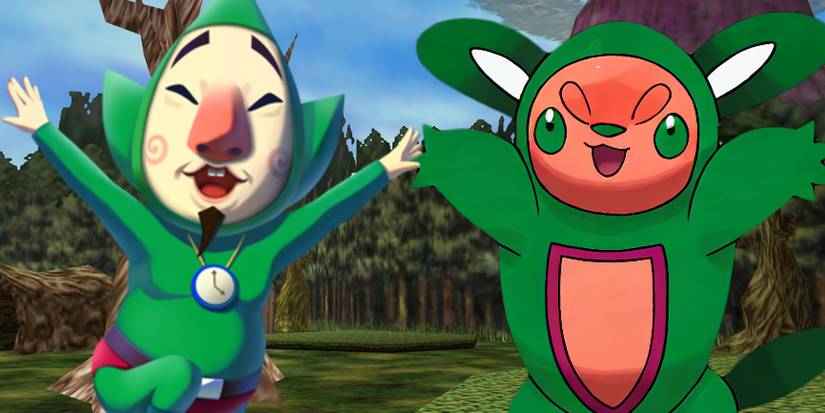 Tingle Legend of Zelda Pokemon Model