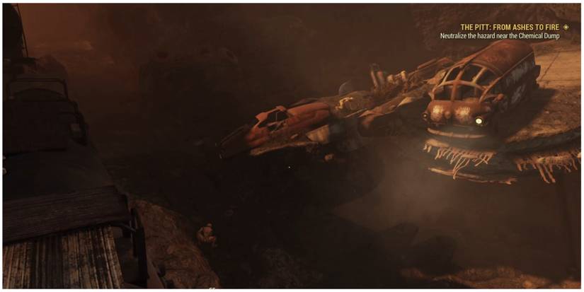 Fallout 76 Trogs crawling around in The Pitt