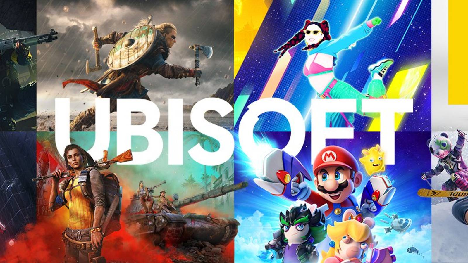 ubisoft logo and games