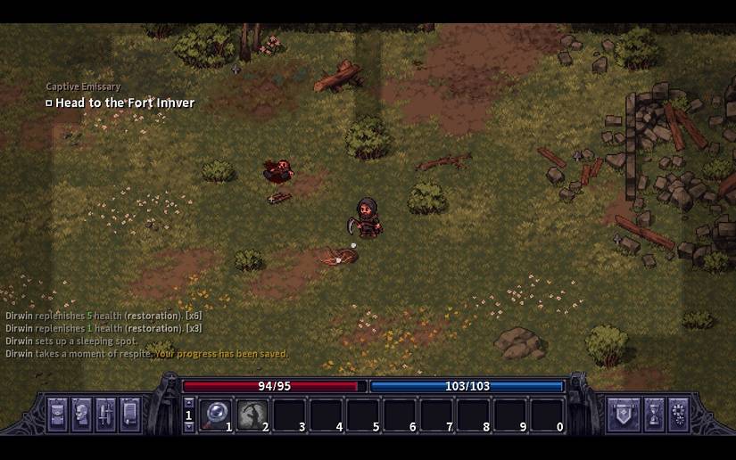 The Bedroll becomes a pile of useless material after it's used.