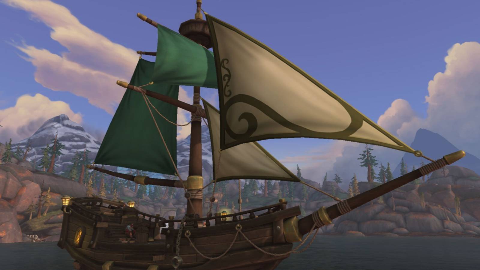 wow df dragon isles kul tiras boat fix