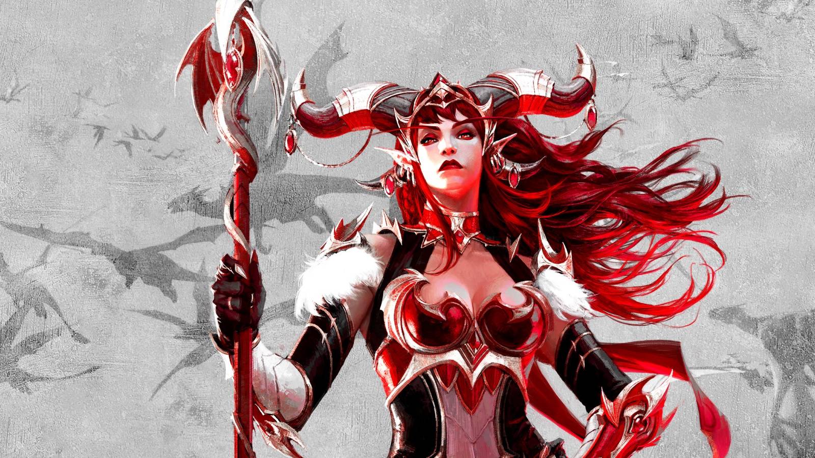 wow df alexstrasza key art saturated statue blizzard gear store