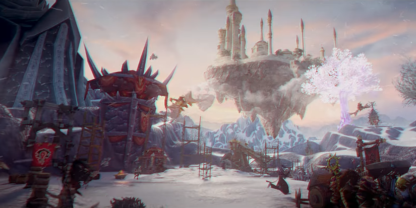 wow wotlk hurricane fan cinematic dalaran