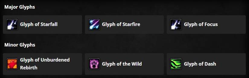 wrath boomkin druid glyph